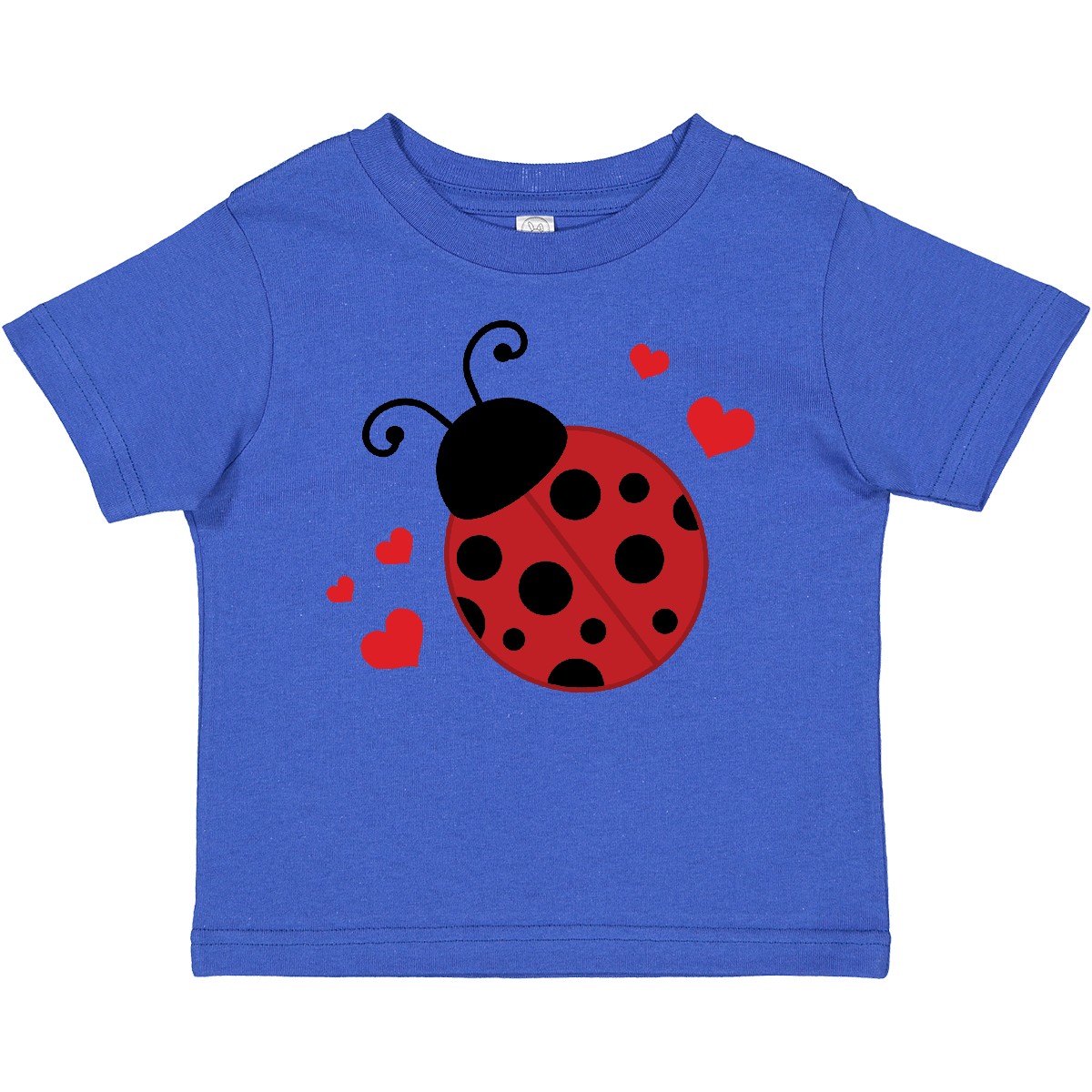 Inktastic Lady Bug And Hearts Toddler T-Shirt Ladybug Lover Bugs Insects Cute - Picture 15 of 20