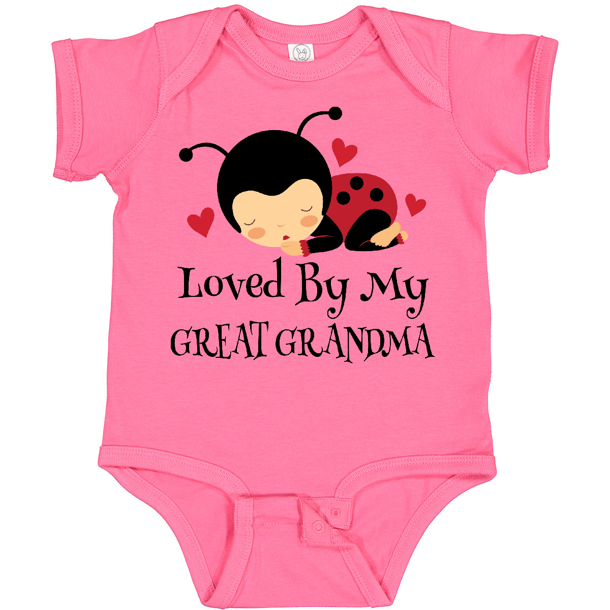 Inktastic Loved By My Great Grandma Baby Bodysuit Grandchild Granddaughter Girls - Picture 10 of 21