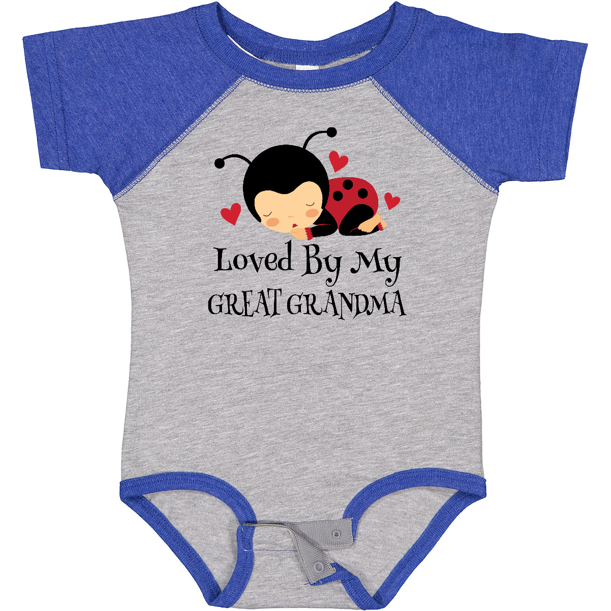 Inktastic Loved By My Great Grandma Baby Bodysuit Grandchild Granddaughter Girls - Picture 9 of 21