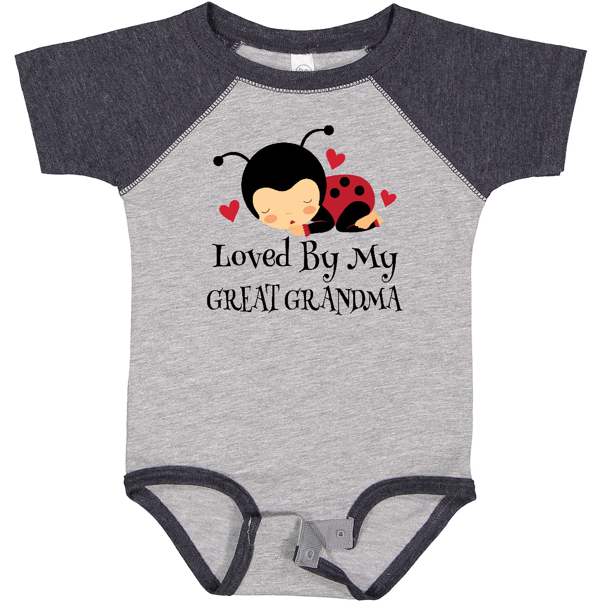 Inktastic Loved By My Great Grandma Baby Bodysuit Grandchild Granddaughter Girls - Picture 7 of 21