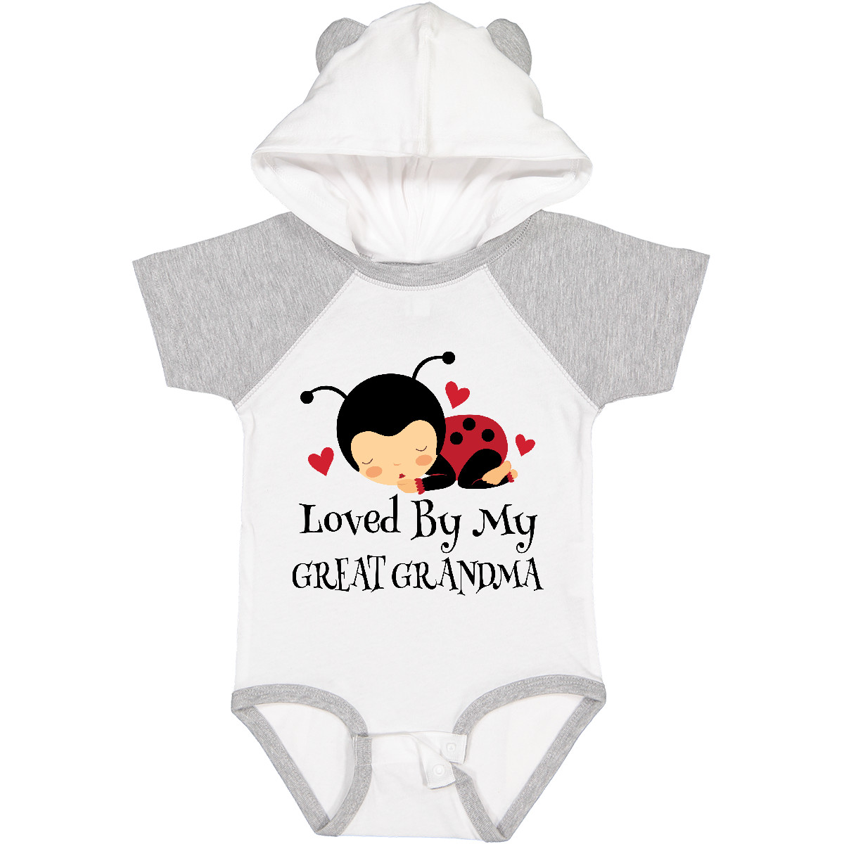 Inktastic Loved By My Great Grandma Baby Bodysuit Grandchild Granddaughter Girls - Picture 20 of 21