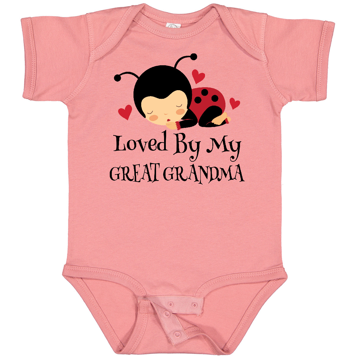 Inktastic Loved By My Great Grandma Baby Bodysuit Grandchild Granddaughter Girls - Picture 11 of 21