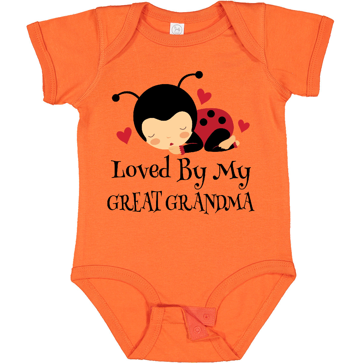 Inktastic Loved By My Great Grandma Baby Bodysuit Grandchild Granddaughter Girls - Picture 13 of 21