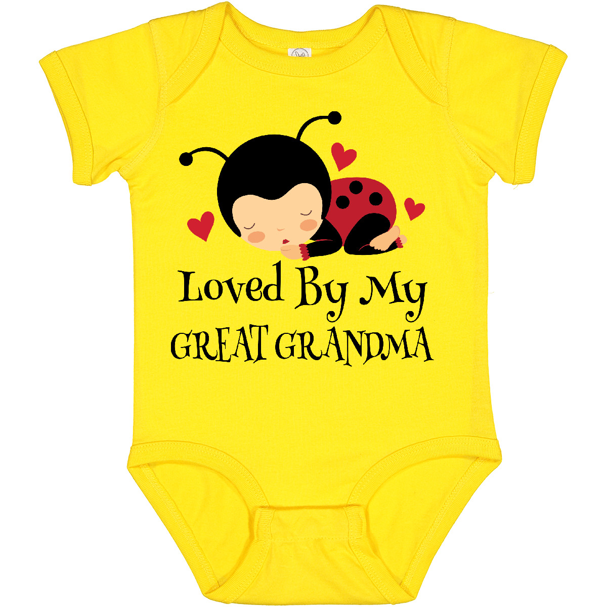 Inktastic Loved By My Great Grandma Baby Bodysuit Grandchild Granddaughter Girls - Picture 21 of 21