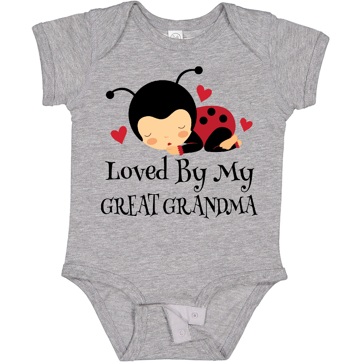 Inktastic Loved By My Great Grandma Baby Bodysuit Grandchild Granddaughter Girls - Picture 5 of 21