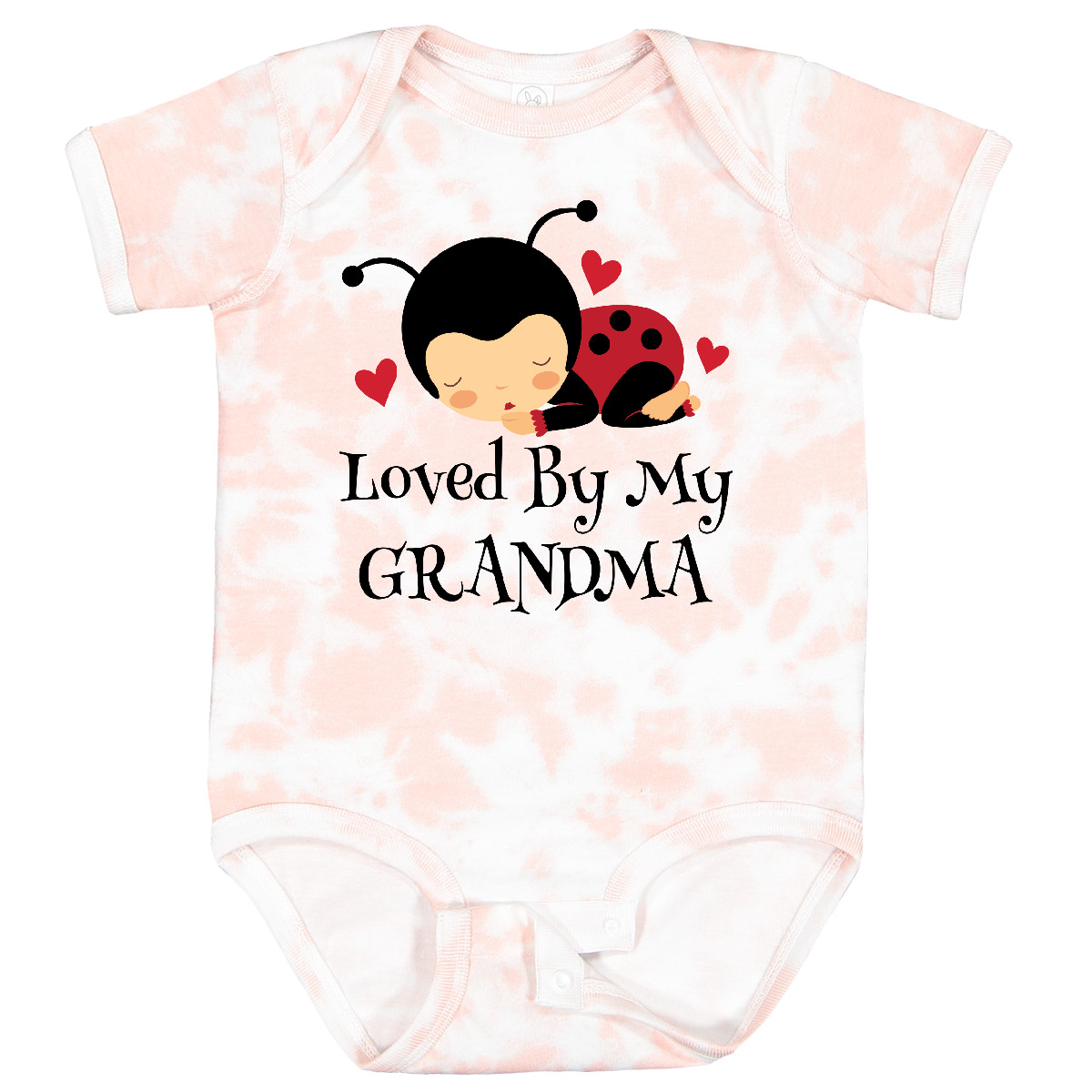 Inktastic Loved By Grandma Ladybug Baby Bodysuit Grandchildren Cute Grandson Hws - Bild 7 von 9