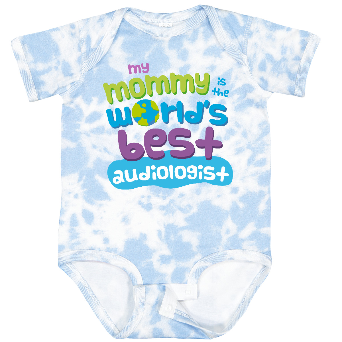 Inktastic Audiologin Mama Zitat Kinder Baby Body Worlds Best My Is Mommy Hws - Bild 8 von 8
