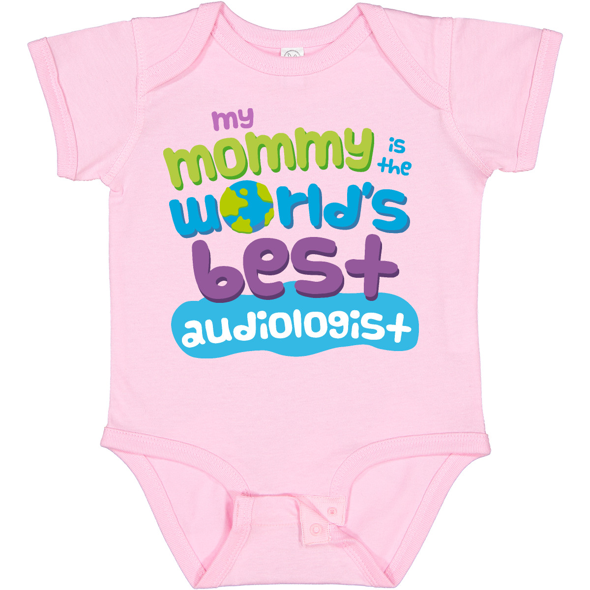 Inktastic Audiologin Mama Zitat Kinder Baby Body Worlds Best My Is Mommy Hws - Bild 7 von 8