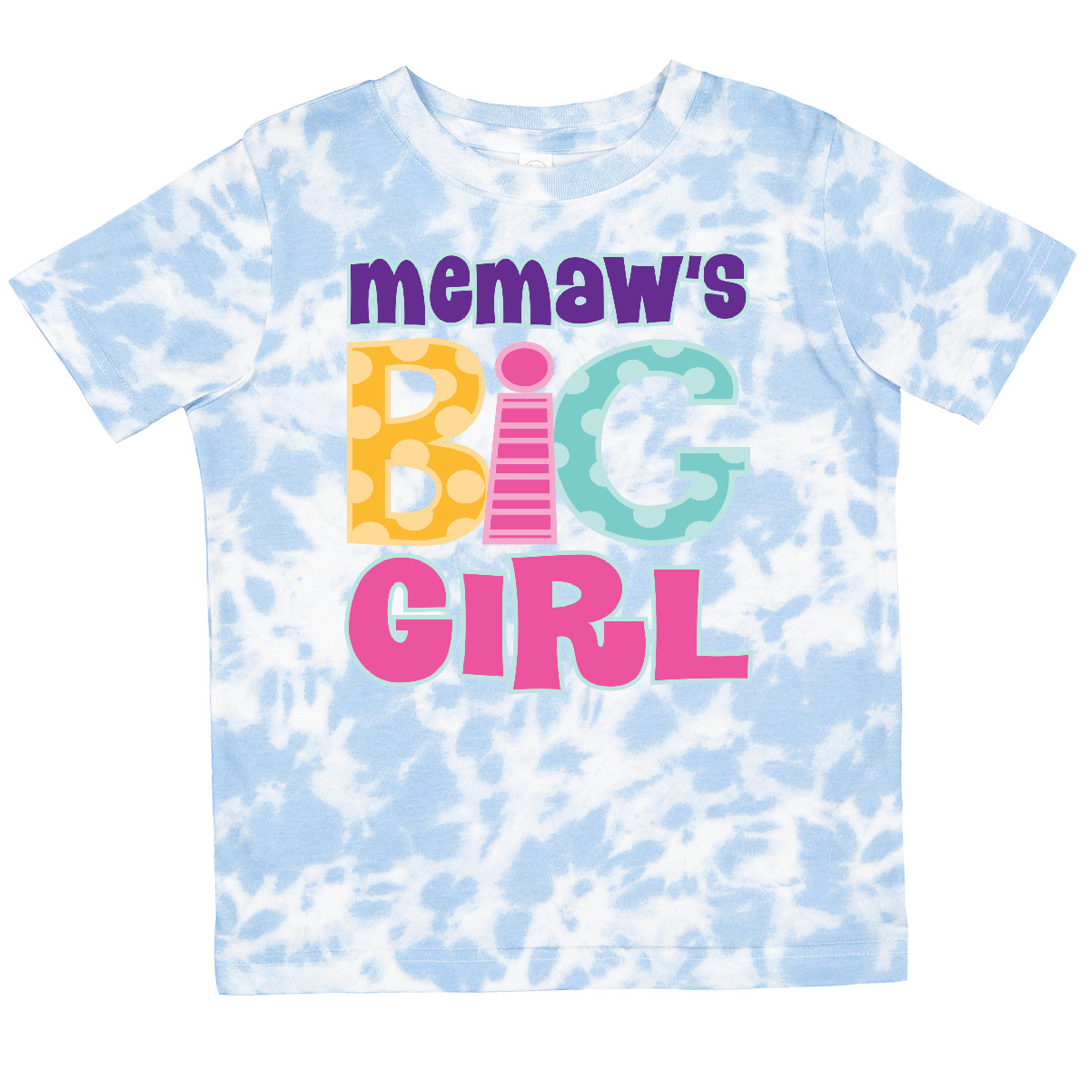 T-Shirt Inktastic Memaw großes Mädchen Kleinkind Geschenk von Memaws Mädchen Kinder süß Kind - Bild 8 von 9