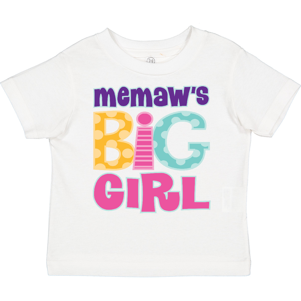 T-Shirt Inktastic Memaw großes Mädchen Kleinkind Geschenk von Memaws Mädchen Kinder süß Kind - Bild 9 von 9