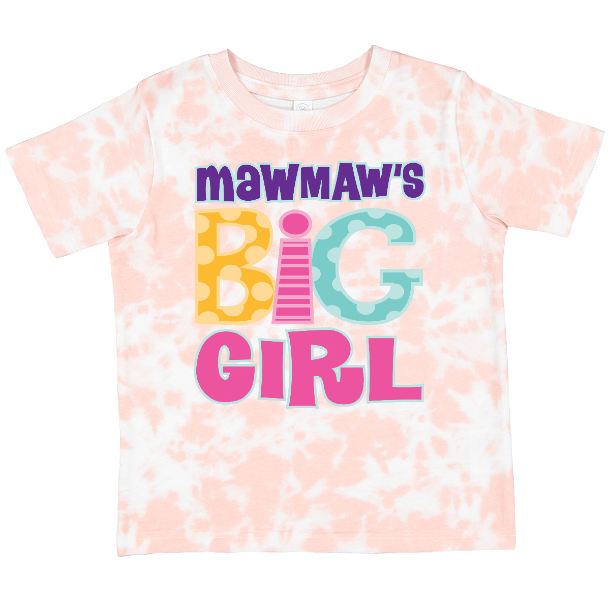 Inktastic MawMaw's Big Girl Kleinkind T-Shirt Mawmaw von Enkelin Enkelkind - Bild 7 von 8