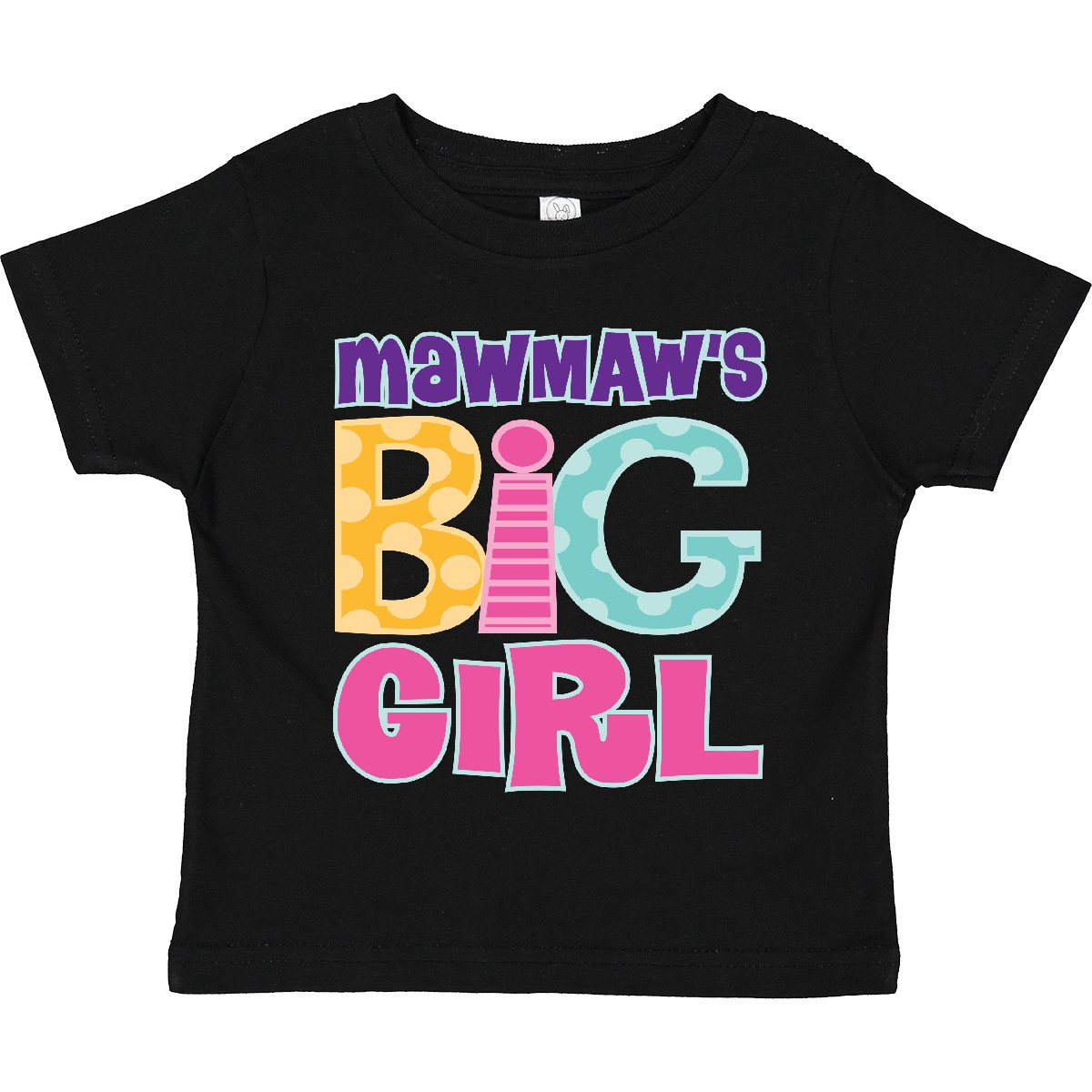 Inktastic MawMaw's Big Girl Kleinkind T-Shirt Mawmaw von Enkelin Enkelkind - Bild 2 von 8