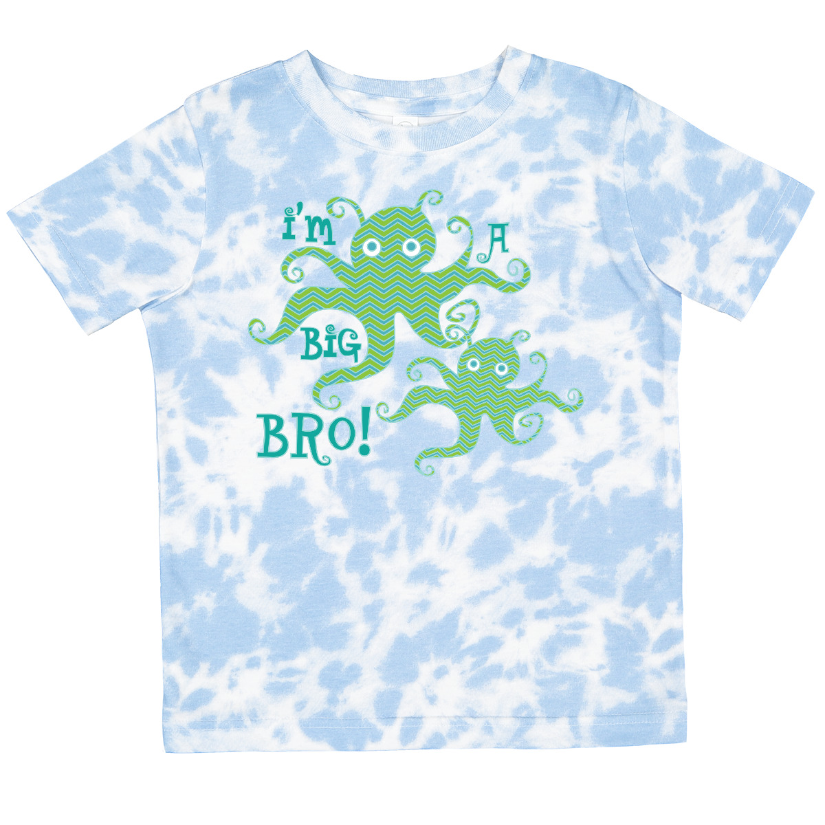 Inktastic I'm A Big Bro Octopus Cute Brother Toddler T-Shirt Siblings Ocean Kids - Picture 6 of 7