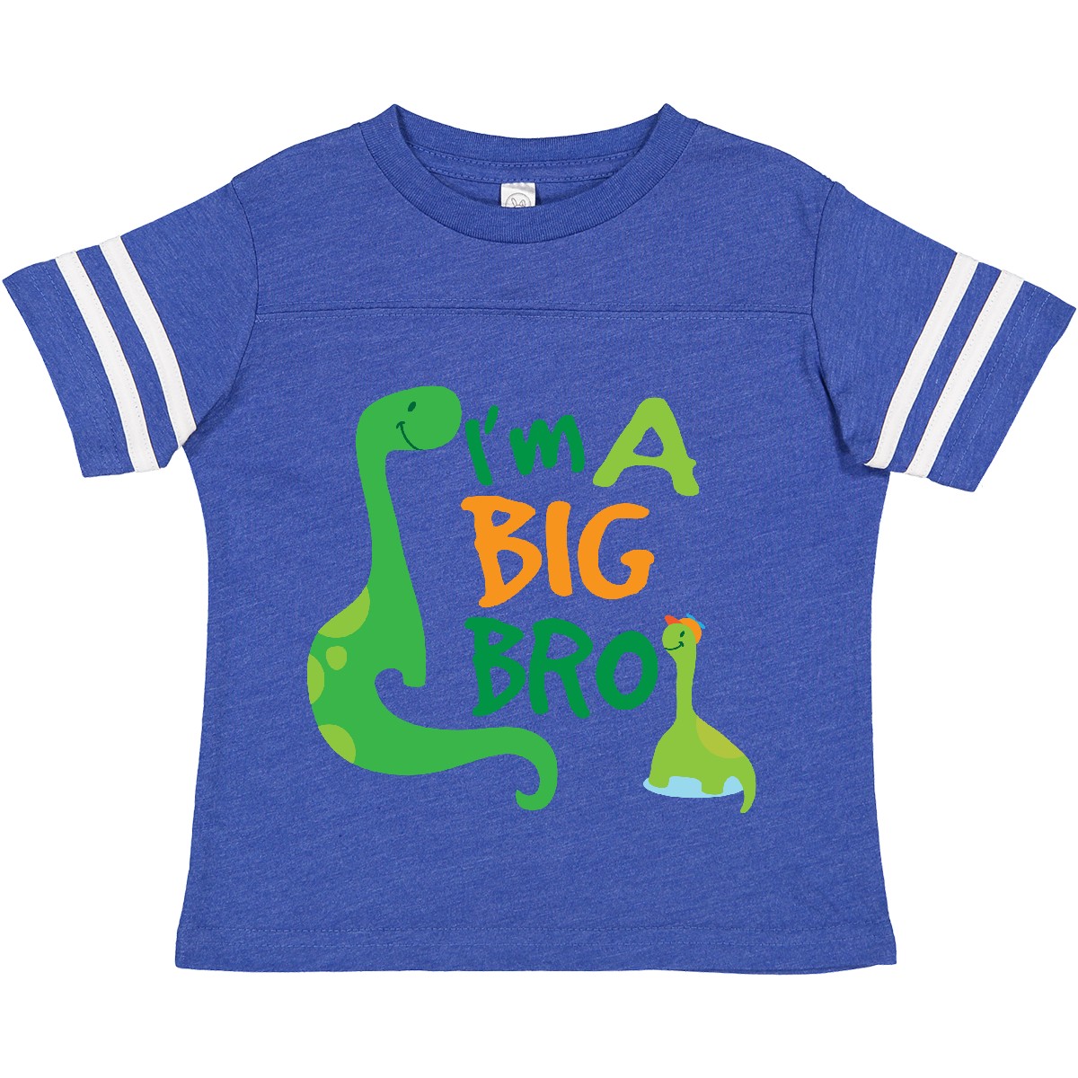 Inktastic I'm A Big Bro Dinosaur Boys Brother Announcement Toddler T-Shirt Dino - Picture 3 of 7