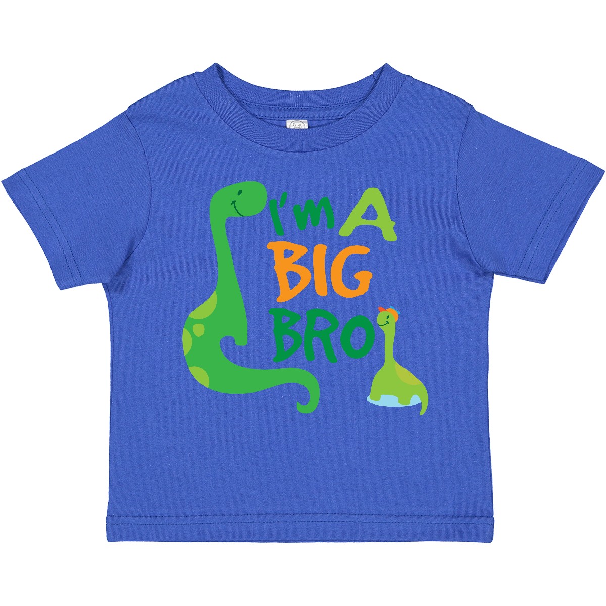 Inktastic I'm A Big Bro Dinosaur Boys Brother Announcement Toddler T-Shirt Dino - Picture 6 of 7