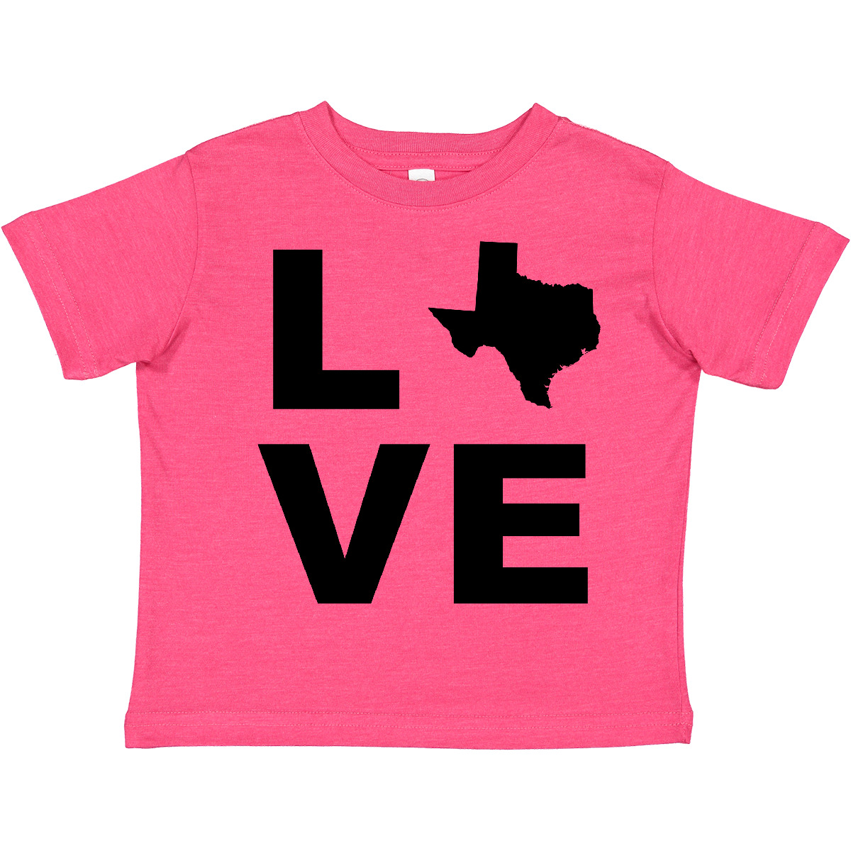 Inktastic Love Texas Toddler T-Shirt State Support America Child Preschooler Kid - Picture 10 of 12