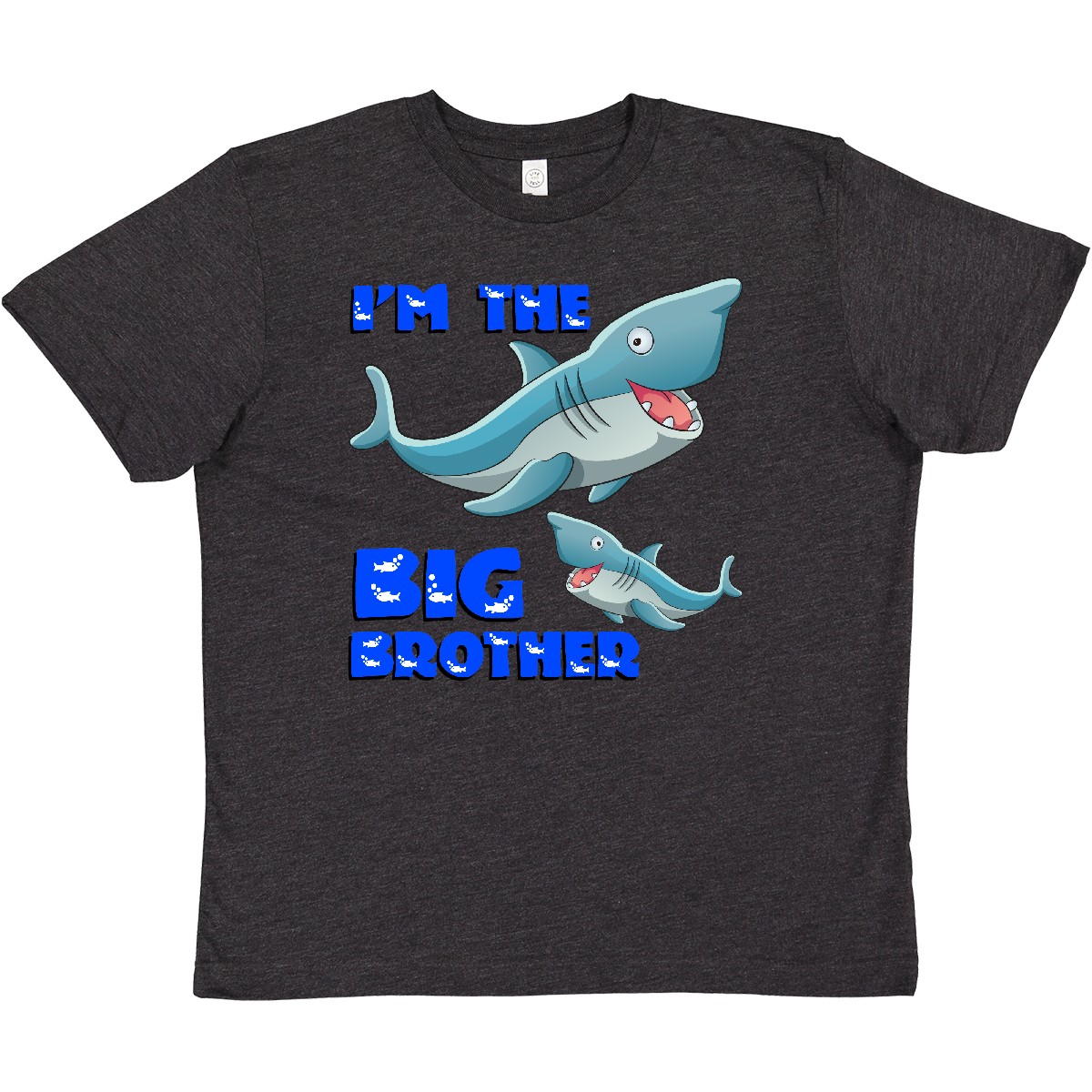 Inktastic I'm The Big Brother Shark Youth T-Shirt Tee Kinder Child Tween - Bild 9 von 12