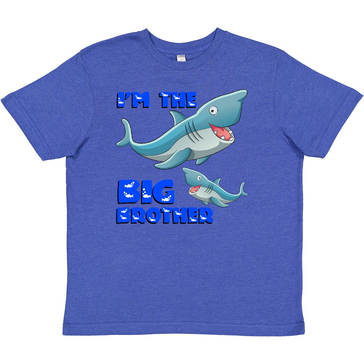Inktastic I'm The Big Brother Shark Youth T-Shirt Tee Kinder Child Tween - Bild 10 von 11