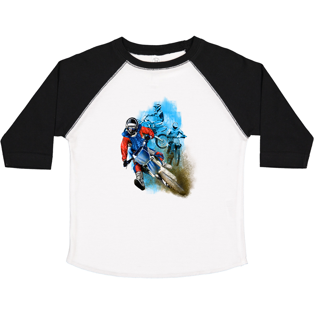 Inktastic Motocross Toddler T-Shirt Dirt Bike Ride Motorcycle Gift Child Kid - Picture 7 of 7