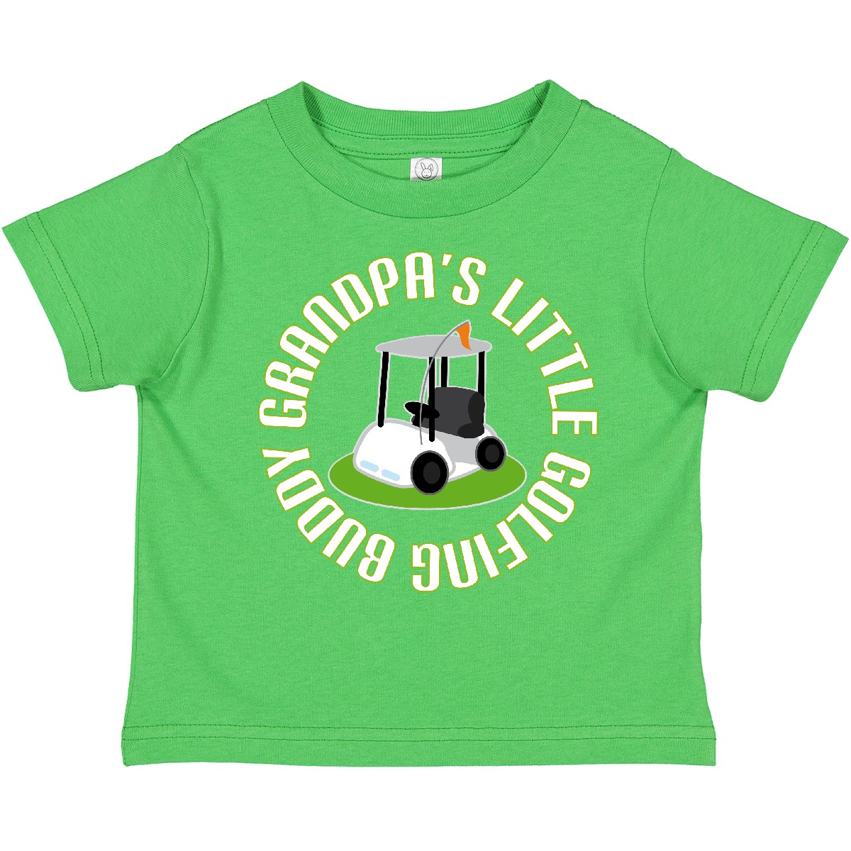 Inktastic Grandpa's Little Golf Buddy Toddler T-Shirt Grandpa Gift From Golfing - Picture 2 of 10