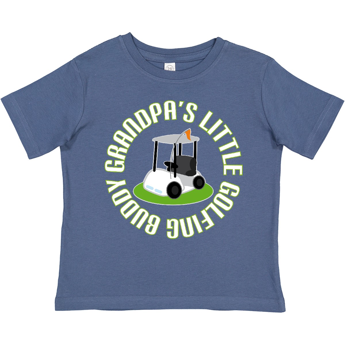 Inktastic Grandpa's Little Golf Buddy Toddler T-Shirt Grandpa Gift From Golfing - Picture 6 of 10