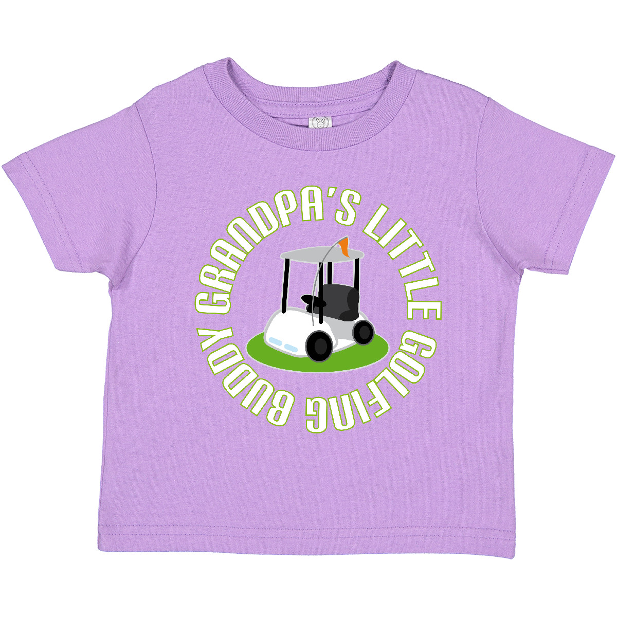 Inktastic Grandpa's Little Golf Buddy Toddler T-Shirt Grandpa Gift From Golfing - Picture 7 of 10