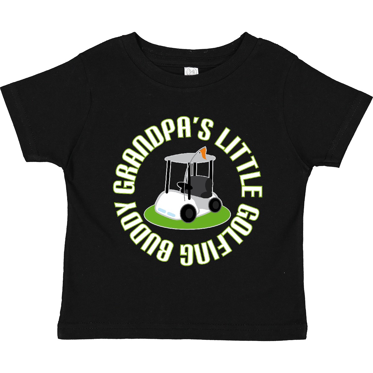 Inktastic Grandpa's Little Golf Buddy Toddler T-Shirt Grandpa Gift From Golfing - Picture 3 of 10