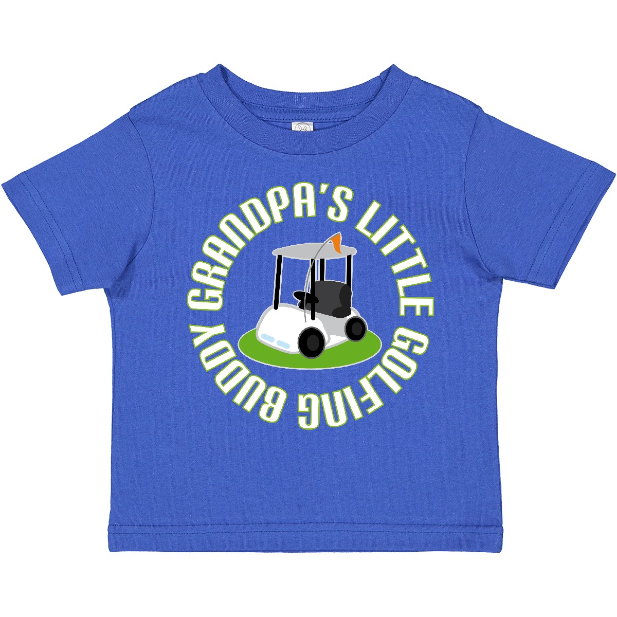Inktastic Grandpa's Little Golf Buddy Toddler T-Shirt Grandpa Gift From Golfing - Picture 9 of 10