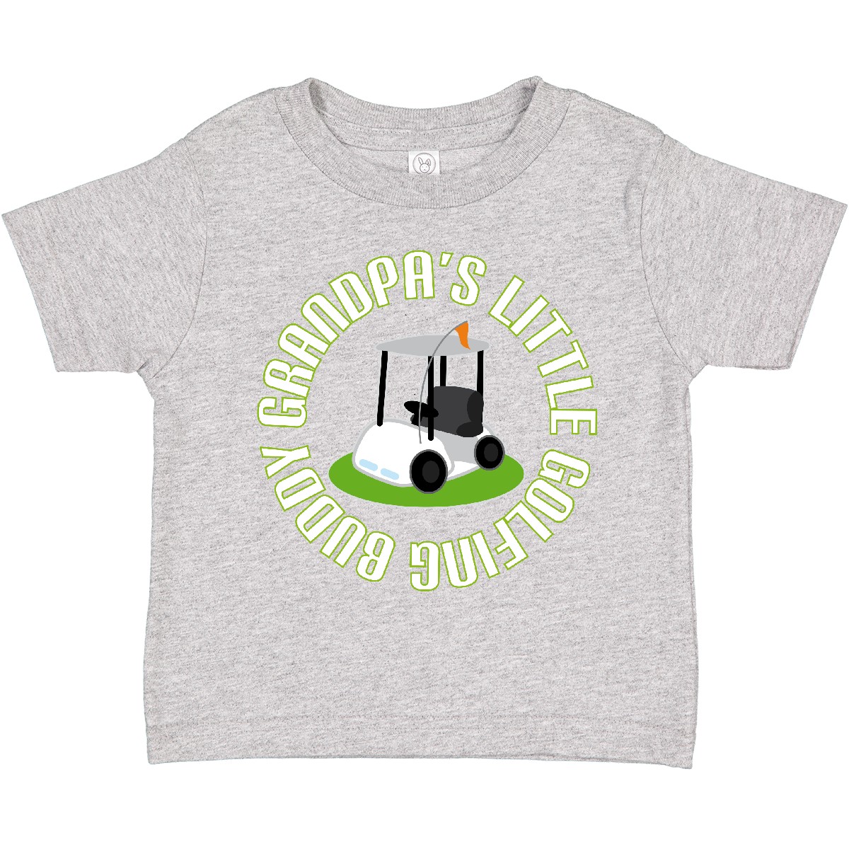 Inktastic Grandpa's Little Golf Buddy Toddler T-Shirt Grandpa Gift From Golfing - Picture 4 of 10