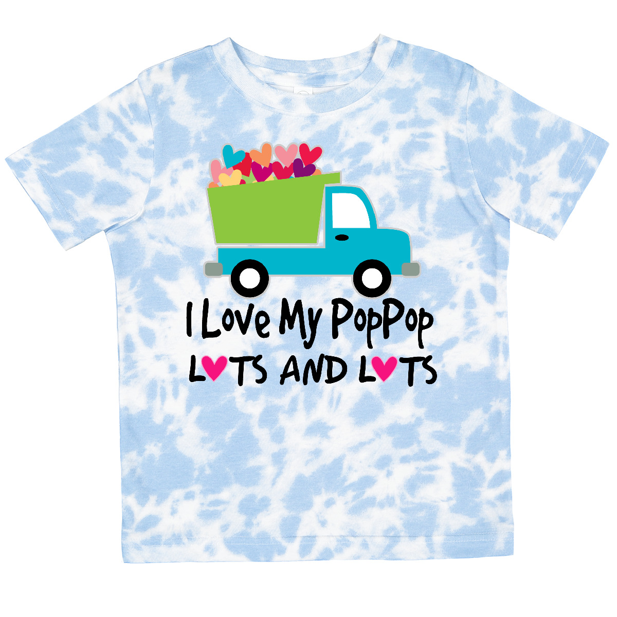 Inktastic I Love My PopPop Toddler T-Shirt From Grandchild Childs Cute Grandpa - Picture 6 of 7