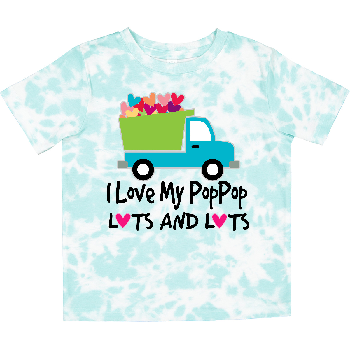 Inktastic I Love My PopPop Toddler T-Shirt From Grandchild Childs Cute Grandpa - Picture 7 of 7