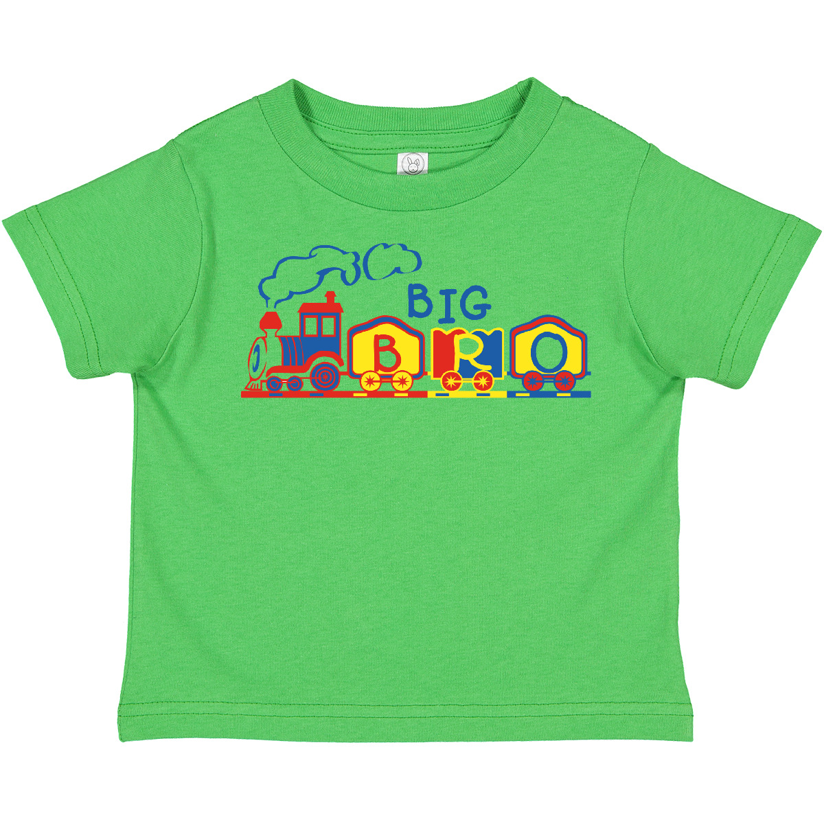 Inktastic Train Big Bro Toddler T-Shirt Brother Choo Railroad Cute Sibling Gifts - Picture 2 of 7