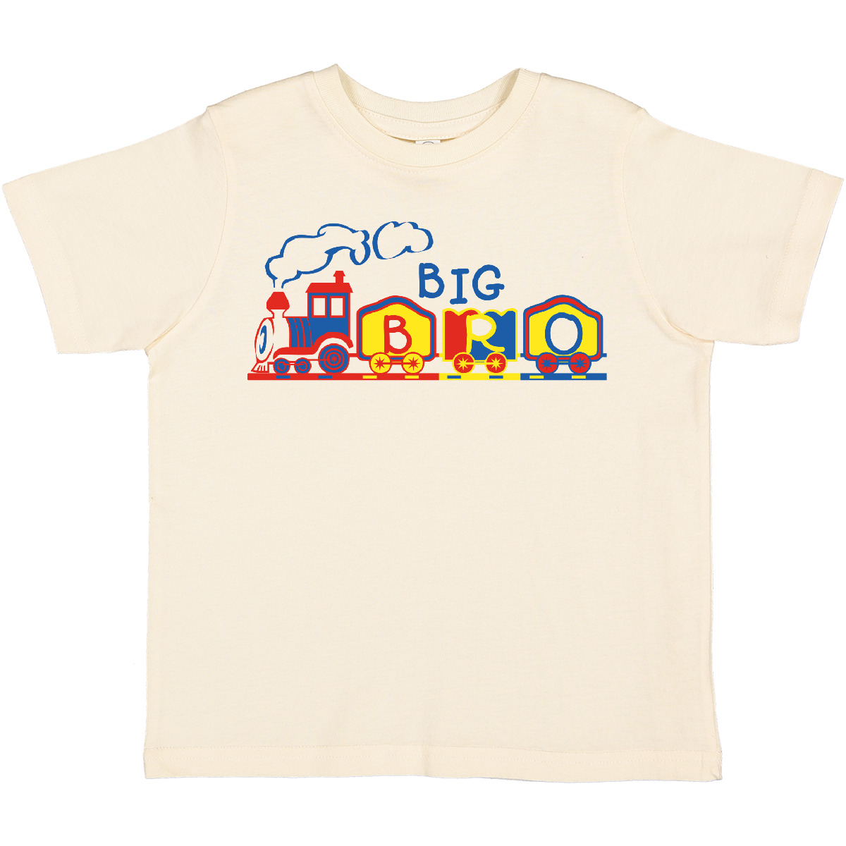 Inktastic Train Big Bro Toddler T-Shirt Brother Choo Railroad Cute Sibling Gifts - Picture 6 of 7