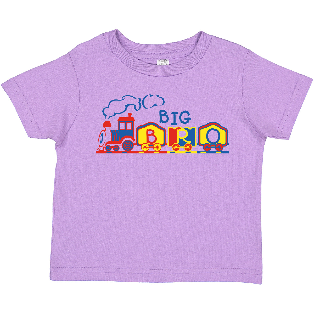 Inktastic Train Big Bro Toddler T-Shirt Brother Choo Railroad Cute Sibling Gifts - Picture 5 of 7
