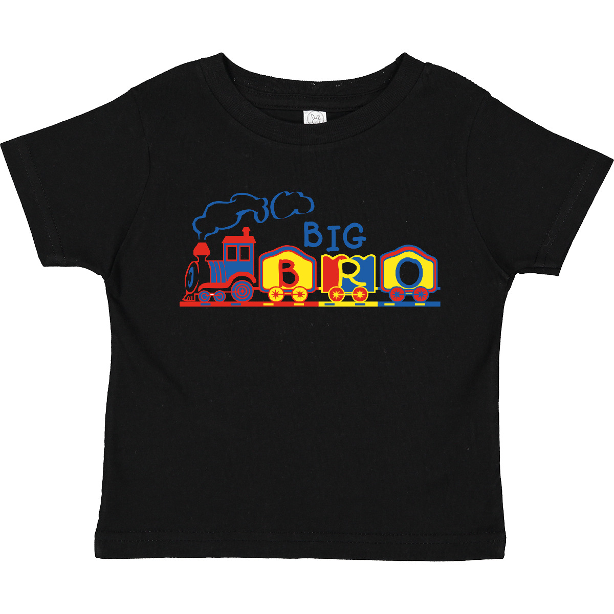 Inktastic Train Big Bro Toddler T-Shirt Brother Choo Railroad Cute Sibling Gifts - Picture 3 of 7