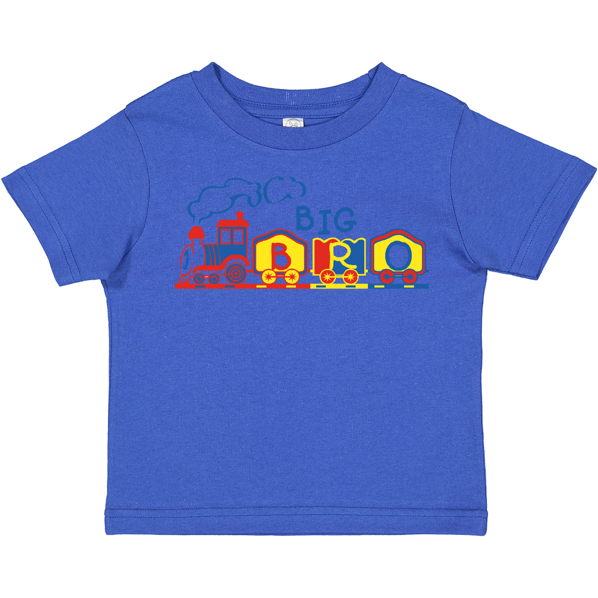 Inktastic Train Big Bro Toddler T-Shirt Brother Choo Railroad Cute Sibling Gifts - Picture 7 of 7