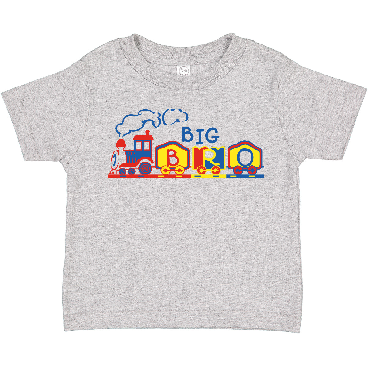 Inktastic Train Big Bro Toddler T-Shirt Brother Choo Railroad Cute Sibling Gifts - Picture 4 of 7