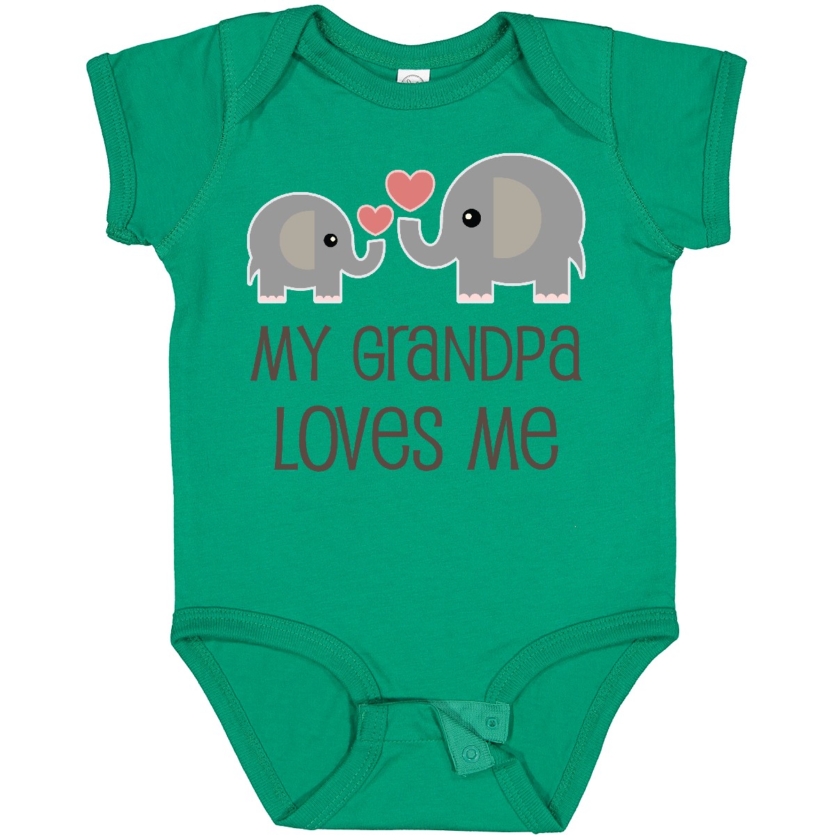 Inktastic My Grandpa Loves Me Baby Bodysuit From Grandchild Childs Kids Cute Hws - Picture 13 of 25