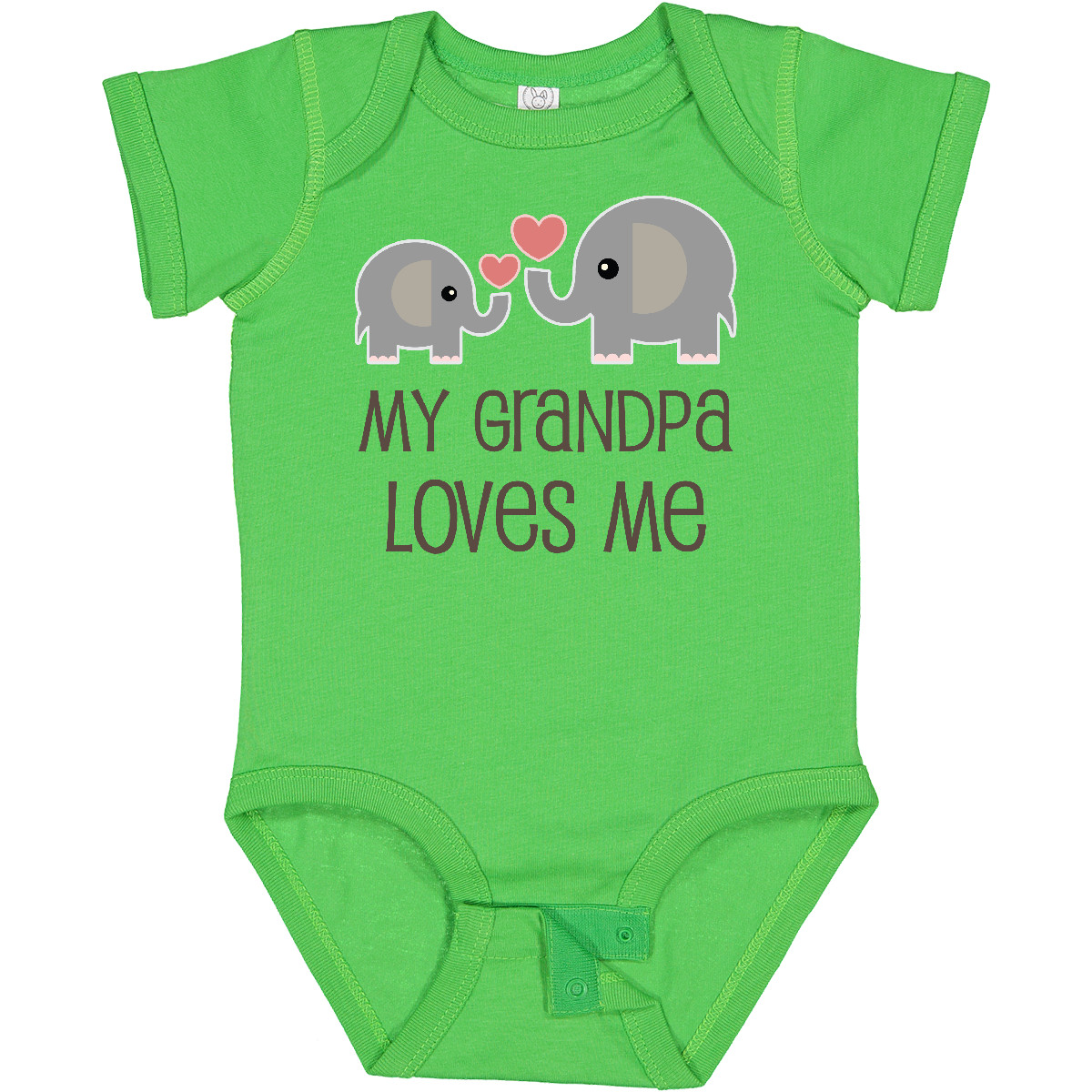 Inktastic My Grandpa Loves Me Baby Bodysuit From Grandchild Childs Kids Cute Hws - Picture 2 of 25