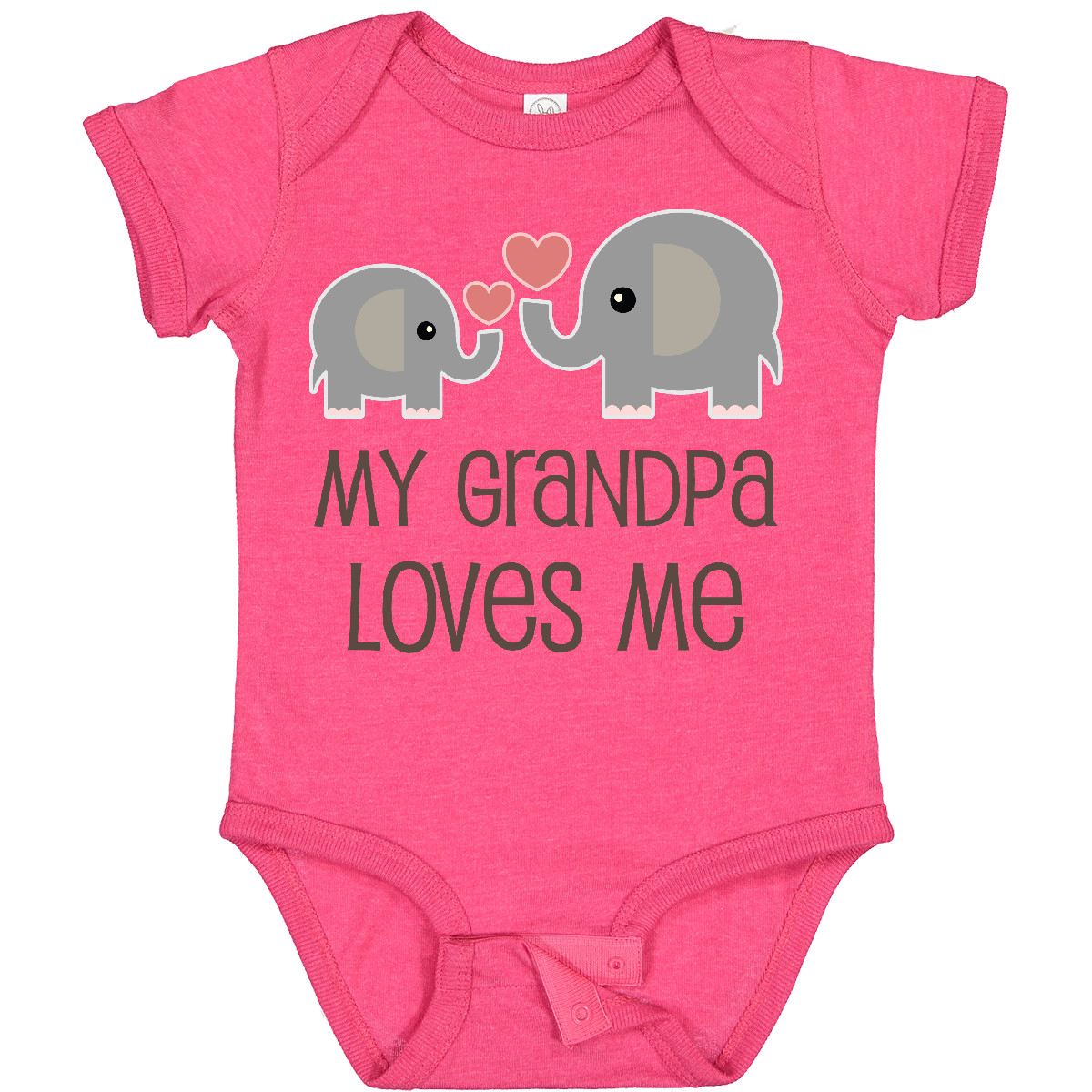 Inktastic My Grandpa Loves Me Baby Bodysuit From Grandchild Childs Kids Cute Hws - Picture 22 of 25