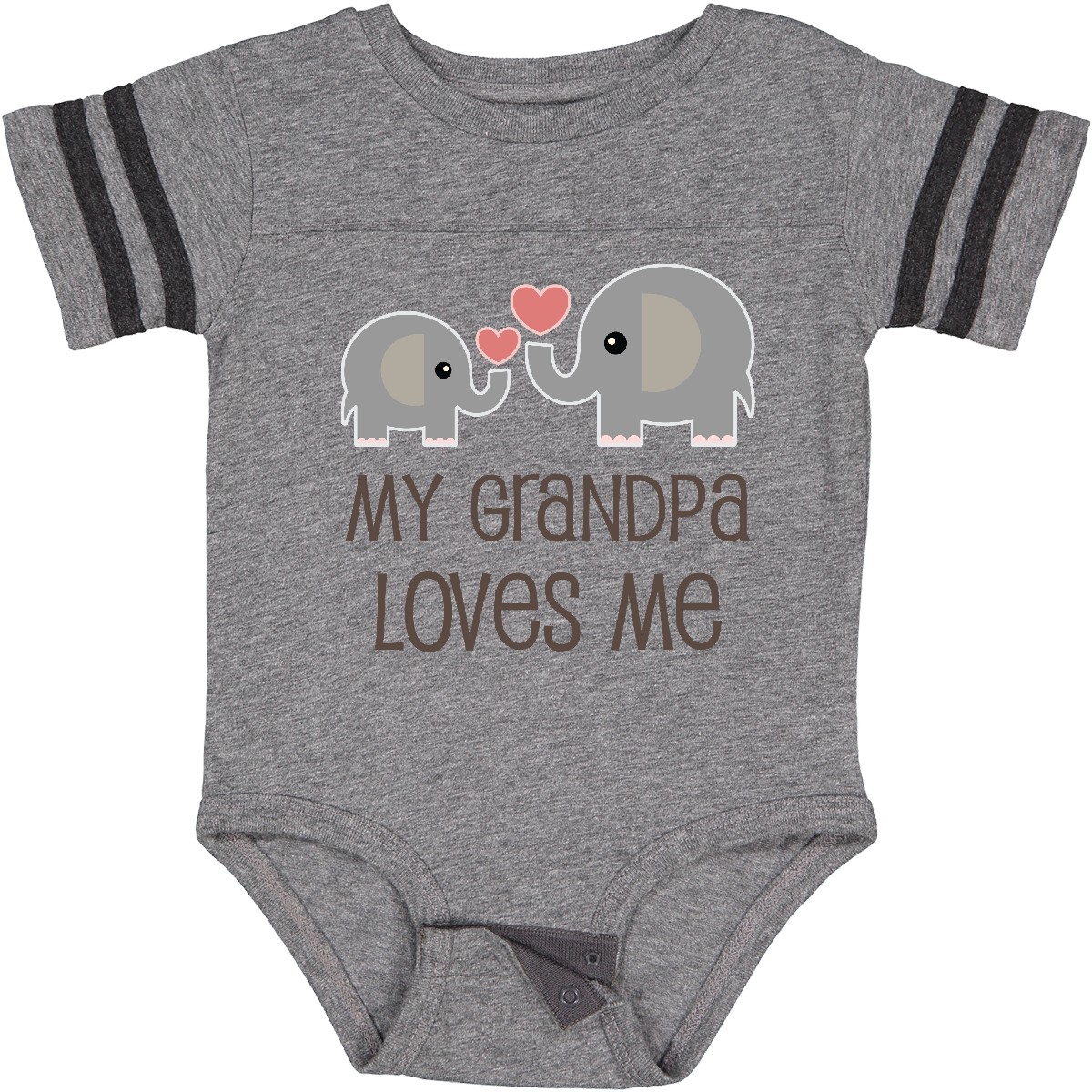 Inktastic My Grandpa Loves Me Baby Bodysuit From Grandchild Childs Kids Cute Hws - Picture 6 of 25