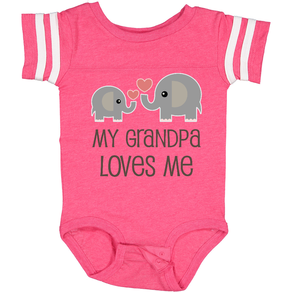 Inktastic My Grandpa Loves Me Baby Bodysuit From Grandchild Childs Kids Cute Hws - Picture 7 of 25