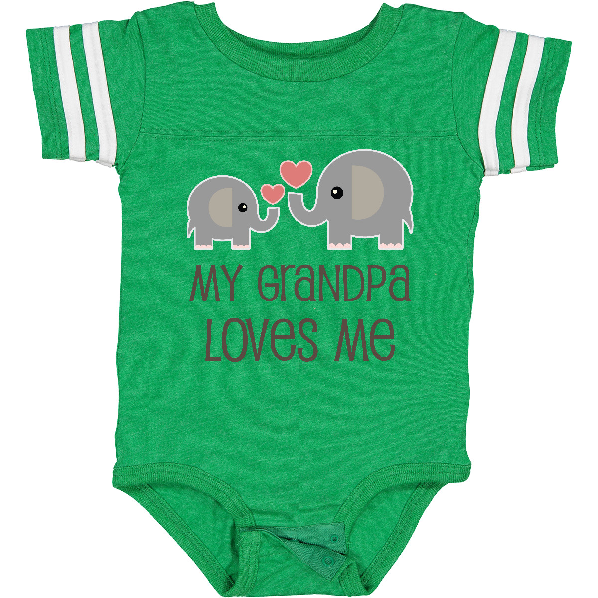 Inktastic My Grandpa Loves Me Baby Bodysuit From Grandchild Childs Kids Cute Hws - Picture 5 of 25