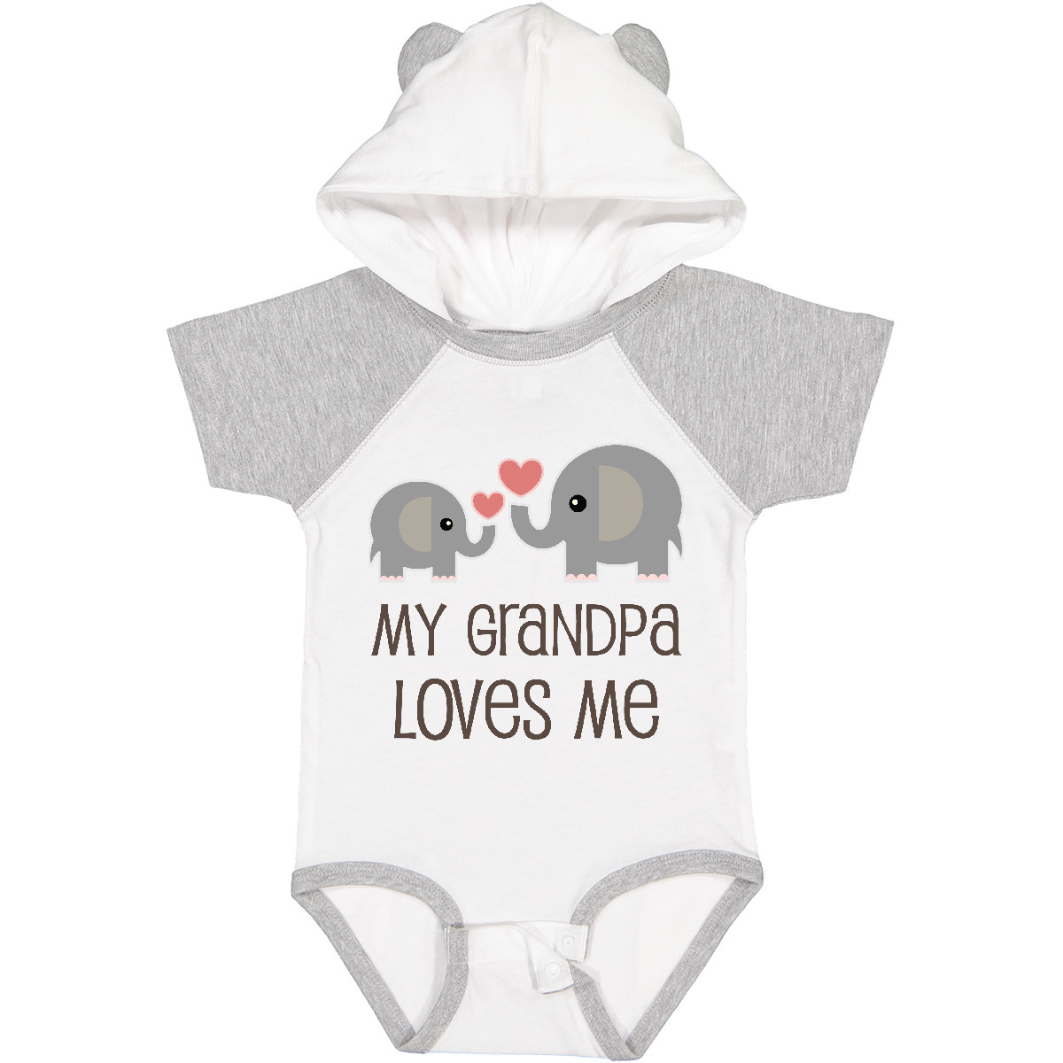 Inktastic My Grandpa Loves Me Baby Bodysuit From Grandchild Childs Kids Cute Hws - Picture 24 of 25