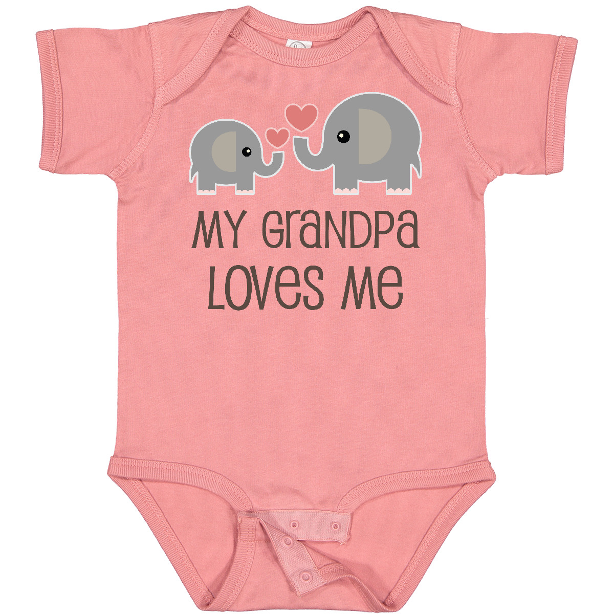 Inktastic My Grandpa Loves Me Baby Bodysuit From Grandchild Childs Kids Cute Hws - Picture 16 of 25