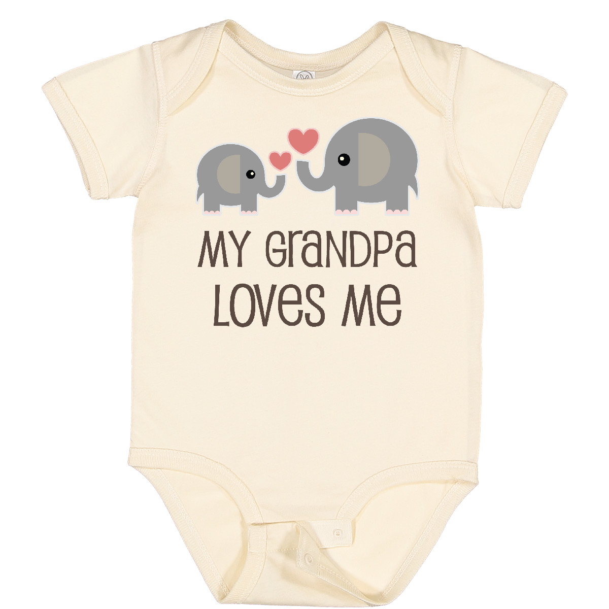 Inktastic My Grandpa Loves Me Baby Bodysuit From Grandchild Childs Kids Cute Hws - Picture 17 of 25