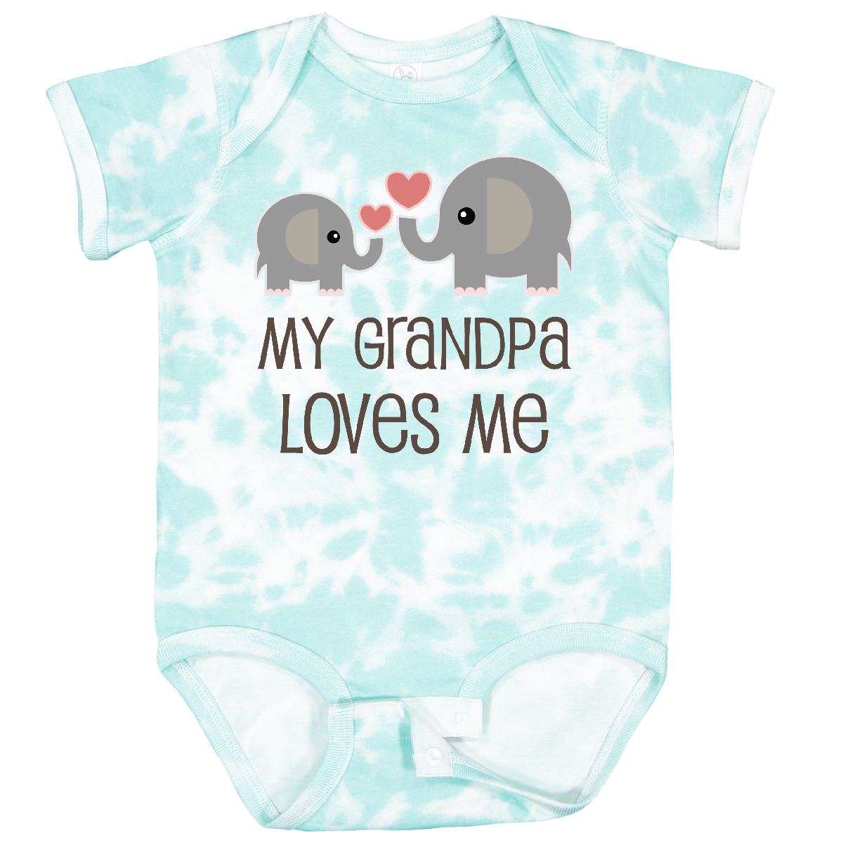 Inktastic My Grandpa Loves Me Baby Bodysuit From Grandchild Childs Kids Cute Hws - Picture 19 of 25