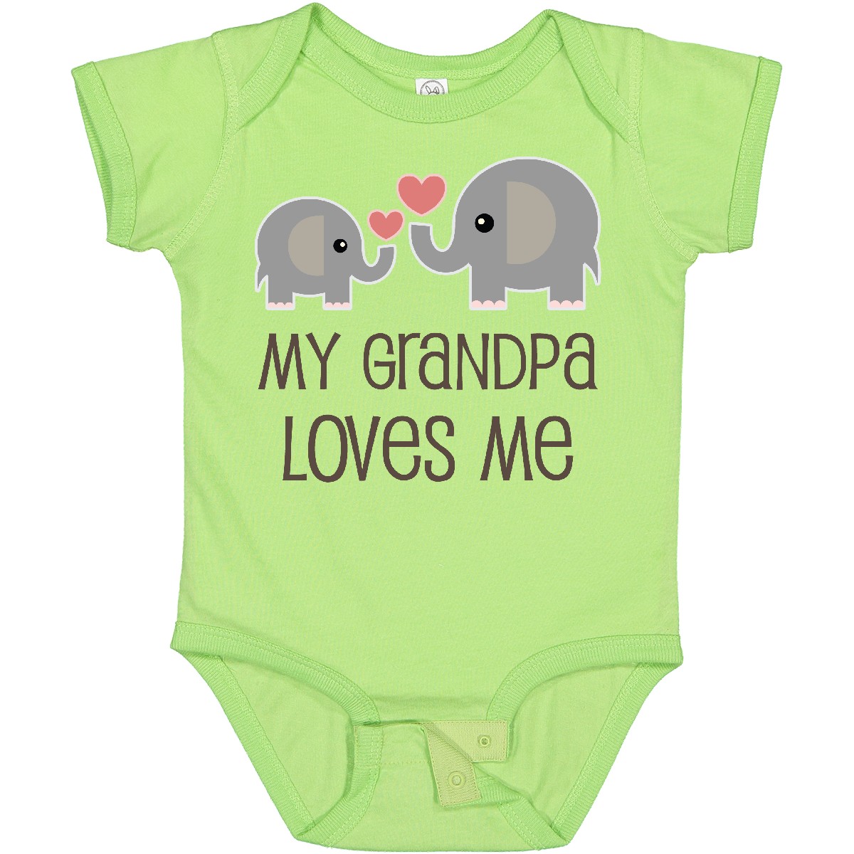 Inktastic My Grandpa Loves Me Baby Bodysuit From Grandchild Childs Kids Cute Hws - Picture 15 of 25
