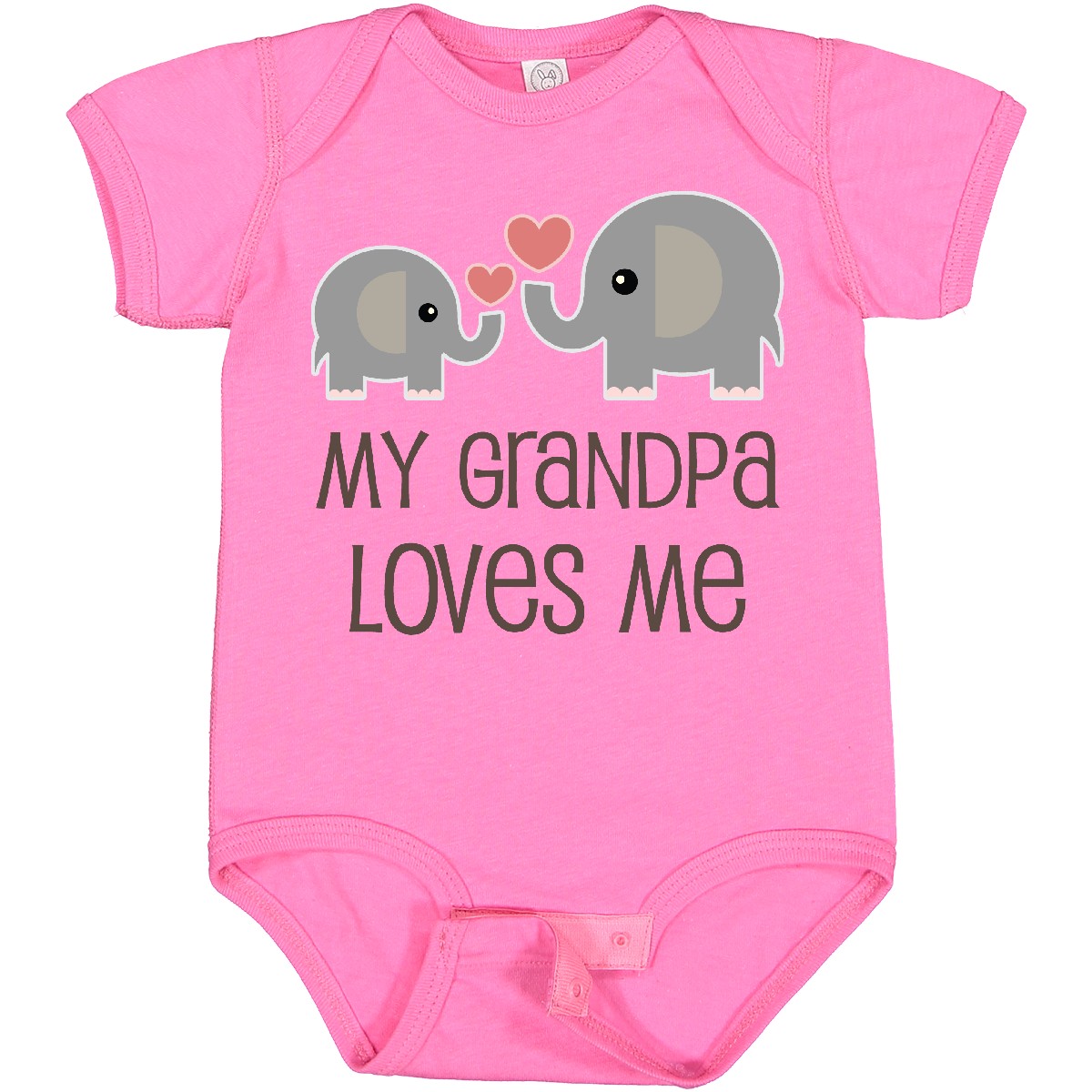 Inktastic My Grandpa Loves Me Baby Bodysuit From Grandchild Childs Kids Cute Hws - Picture 18 of 25