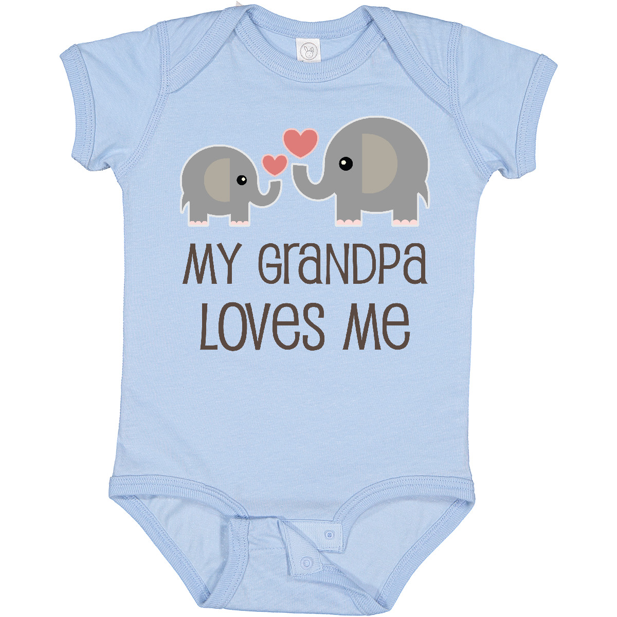 Inktastic My Grandpa Loves Me Baby Bodysuit From Grandchild Childs Kids Cute Hws - Picture 4 of 25